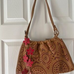 Isabella Fiore Leather Shoulder Bag